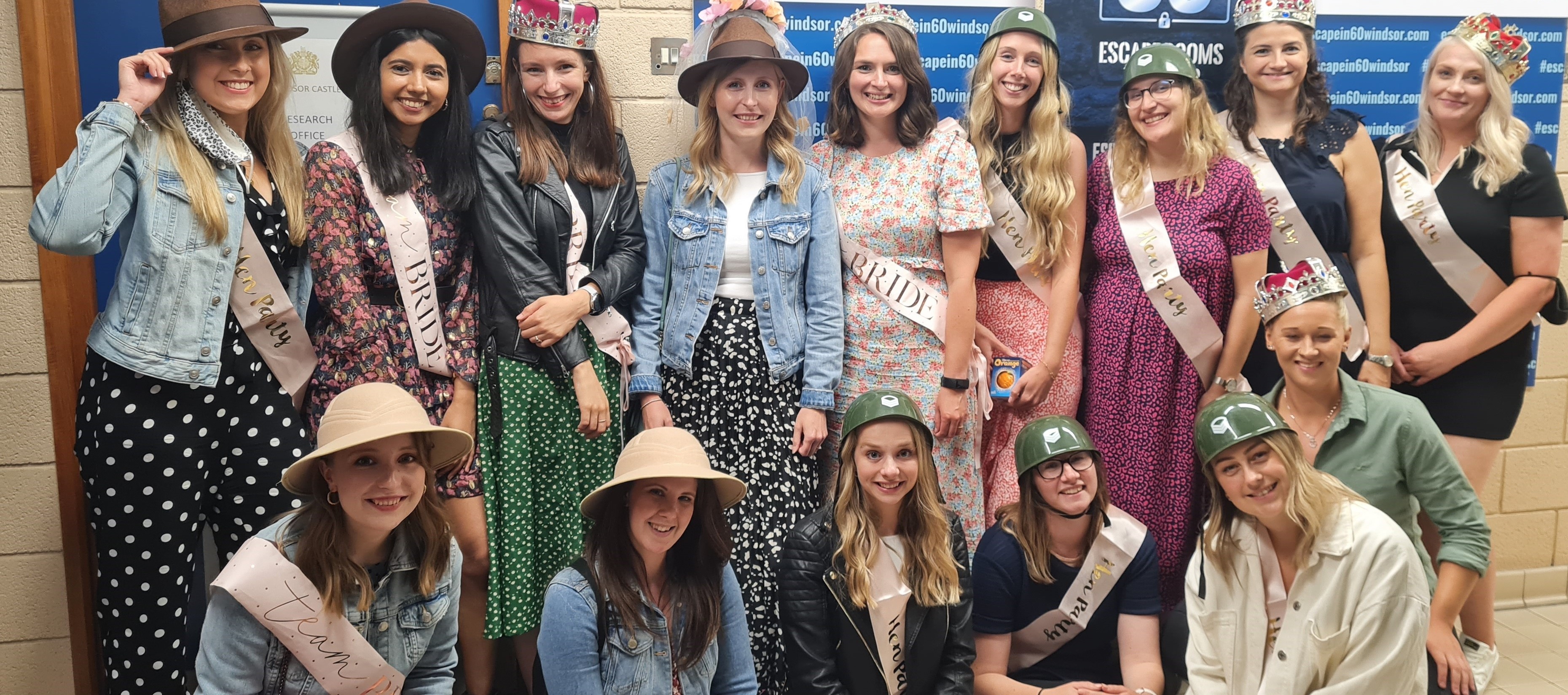 hen party with girls